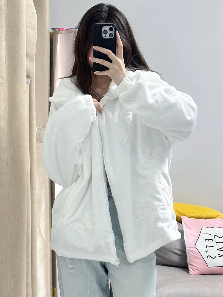 KING BRAND Women's Thickened Jacket Autumn Winter Cotton Coat High Collar Loose Fit Fashionable Long Sleeve Zipper
KING BRAND Women's Thickened Jacket Autumn Winter Cotton Coat High Collar Loose Fit Fashionable Long Sleeve Zipper
