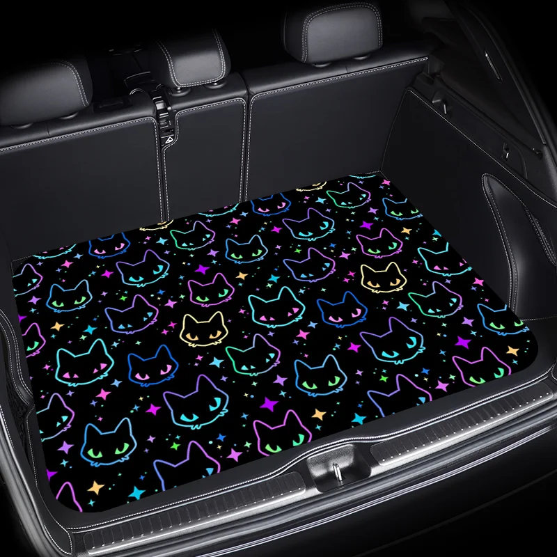 Colorful Cat Heads Custom Cargo Liner Mat for Cars - Durable Trunk Mat Protector with Anti-Slip Texture
Colorful Cat Heads Custom Cargo Liner Mat for Cars - Durable Trunk Mat Protector with Anti-Slip Texture