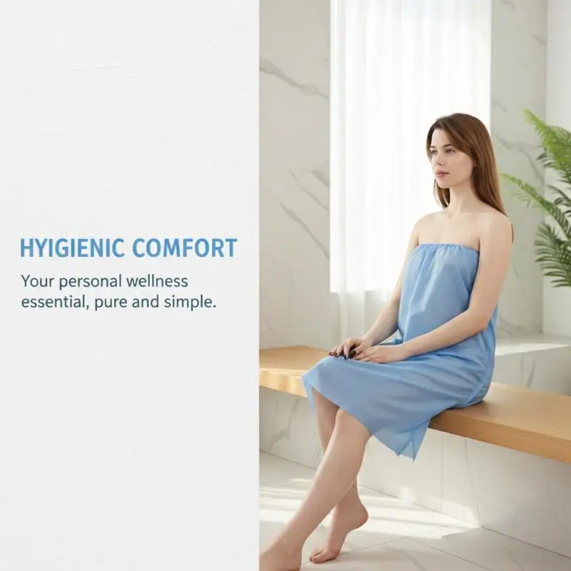 Bathroom Sauna Extra Long Thick Disposable Bathrobes Single Use Soft Robe for Massage Spa Hotel Guest Comfort
Bathroom Sauna Extra Long Thick Disposable Bathrobes Single Use Soft Robe for Massage Spa Hotel Guest Comfort