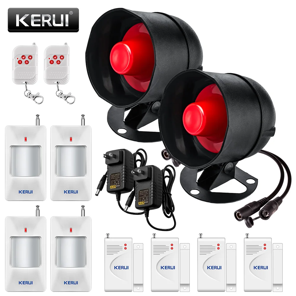 KERUI Wireless Security Alarm System Anti-Theft Home Garage Burglar Motion Door/Window Magnetic Sensor Detector
KERUI Wireless Security Alarm System Anti-Theft Home Garage Burglar Motion Door/Window Magnetic Sensor Detector
