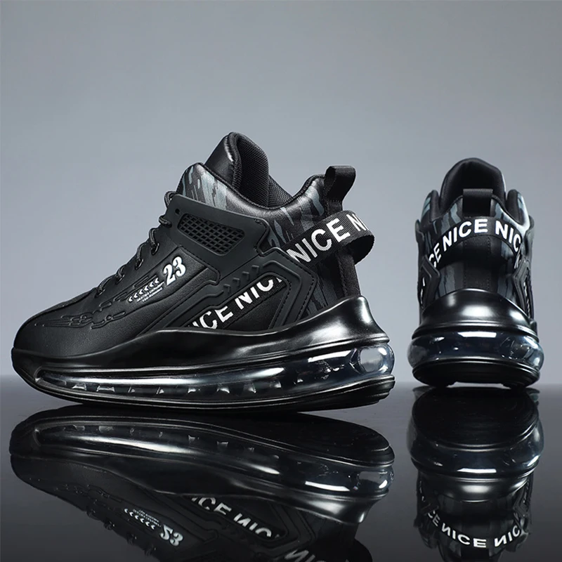 High quality full-length air cushioned sports shoes for men Anti slip and shock absorption running shoes men basketball shoes
High quality full-length air cushioned sports shoes for men Anti slip and shock absorption running shoes men basketball shoes