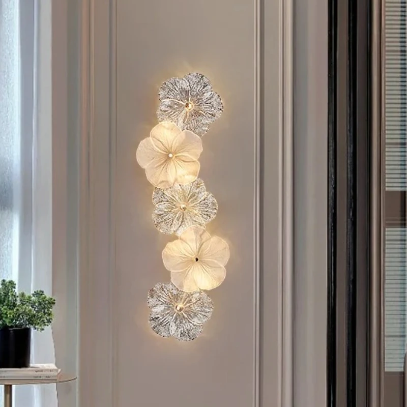 French Light Luxury Living Room Wall Light 2025 New Background Wall Decorative Light Bedroom Creative Flower Bedside Lamp
French Light Luxury Living Room Wall Light 2025 New Background Wall Decorative Light Bedroom Creative Flower Bedside Lamp
