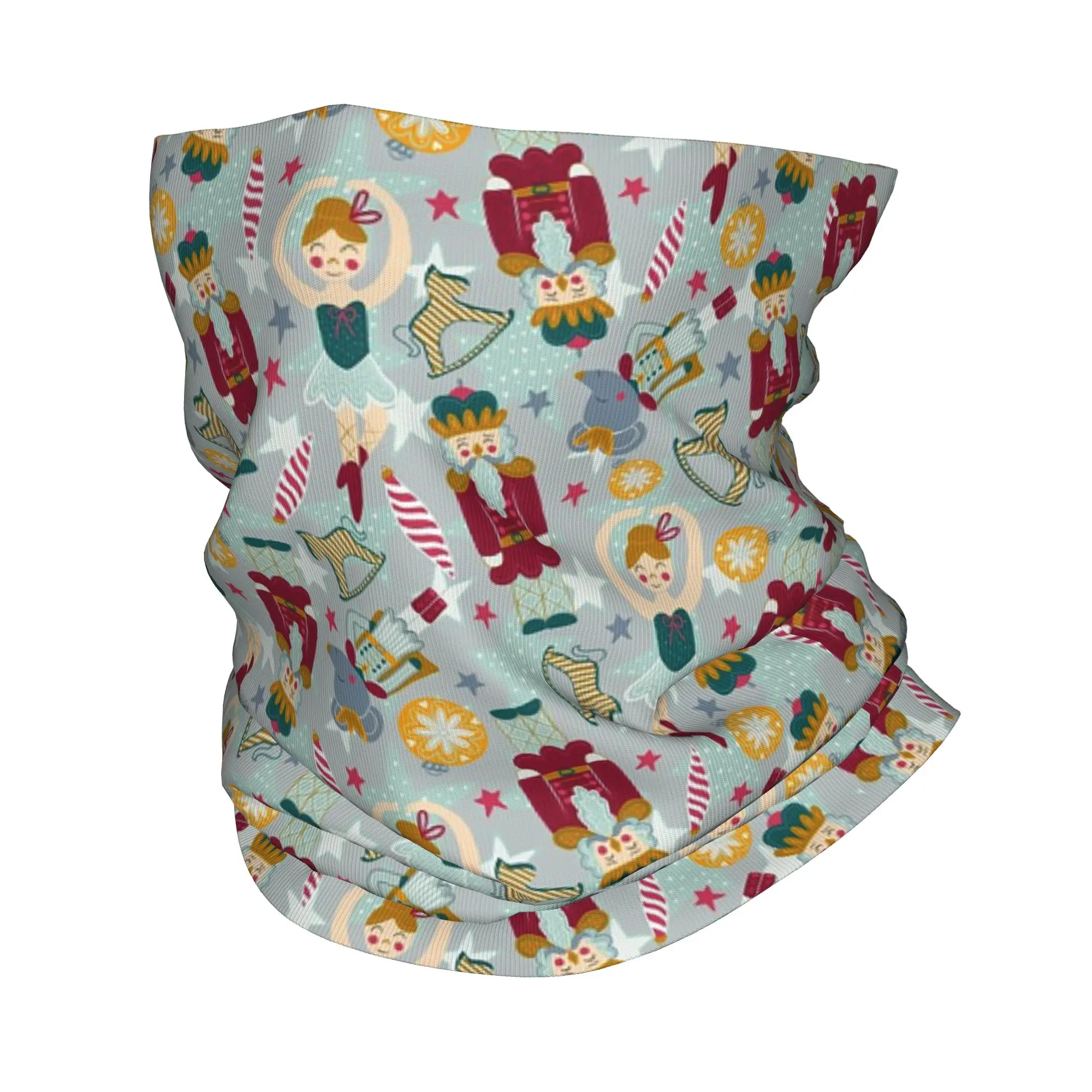 Nutcracker and Holly Christmas Print Bandana Neck Cover Printed Wrap Scarf Warm Balaclava Running For Men Women Adult
Nutcracker and Holly Christmas Print Bandana Neck Cover Printed Wrap Scarf Warm Balaclava Running For Men Women Adult