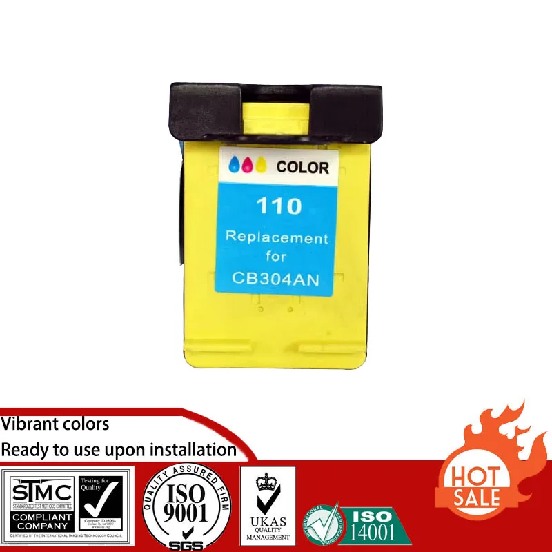 Compatible Remanufactured Ink Cartridge for HP 110 suit For hp photosmart A310/A516/A526/A616/A626/A716/A617/ A618/A612
Compatible Remanufactured Ink Cartridge for HP 110 suit For hp photosmart A310/A516/A526/A616/A626/A716/A617/ A618/A612