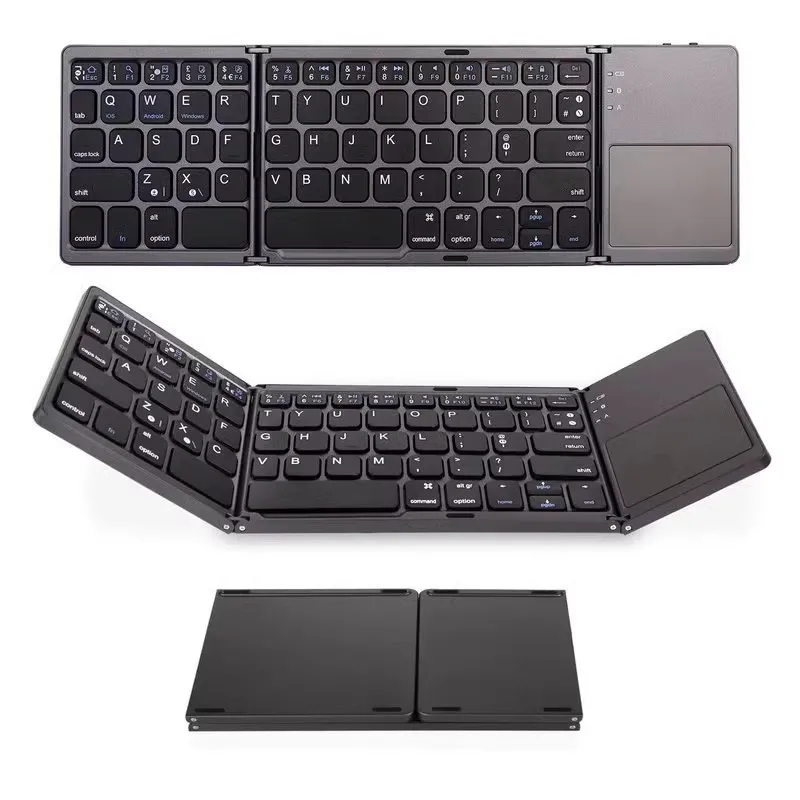 Wireless Folding Keyboard Bluetooth Keyboard With Touchpad For Windows Android IOS Phone Multi-Function Button Mini Keyboard
Wireless Folding Keyboard Bluetooth Keyboard With Touchpad For Windows Android IOS Phone Multi-Function Button Mini Keyboard