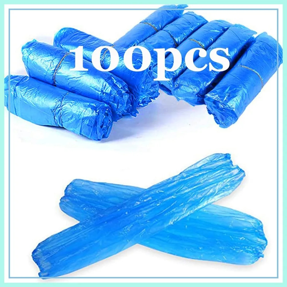 Disposable Arm Sleeves, Plastic Waterproof Oversleeves Protector Covers with Elastic on Cuff
Disposable Arm Sleeves, Plastic Waterproof Oversleeves Protector Covers with Elastic on Cuff