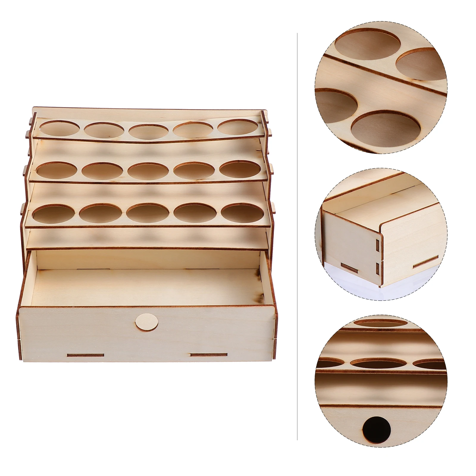 Wooden Paint Holder ganizer 15 Compartments Oil Acrylic Tubes Pigment St Ink Bottle Storage Artist Tool Rack Shelving
Wooden Paint Holder ganizer 15 Compartments Oil Acrylic Tubes Pigment St Ink Bottle Storage Artist Tool Rack Shelving
