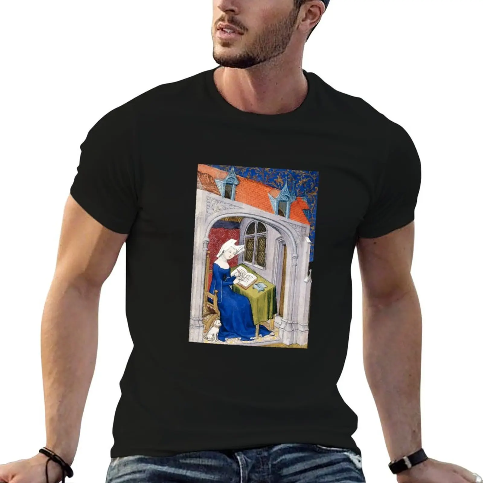 Christine de Pizan T-Shirt t shirts for man graphic vintage t shirts cotton 100% T-Shirt
Christine de Pizan T-Shirt t shirts for man graphic vintage t shirts cotton 100% T-Shirt