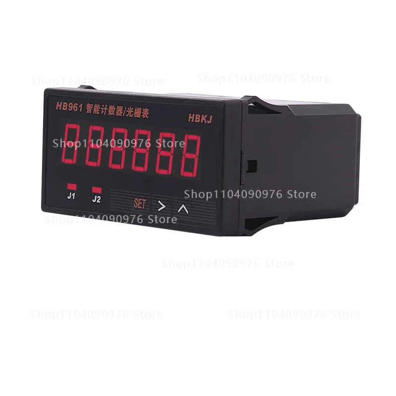 HB961 electronic 6-digit display intelligent reversible counting meter grating table 2 groups of output HB721 encoder
HB961 electronic 6-digit display intelligent reversible counting meter grating table 2 groups of output HB721 encoder