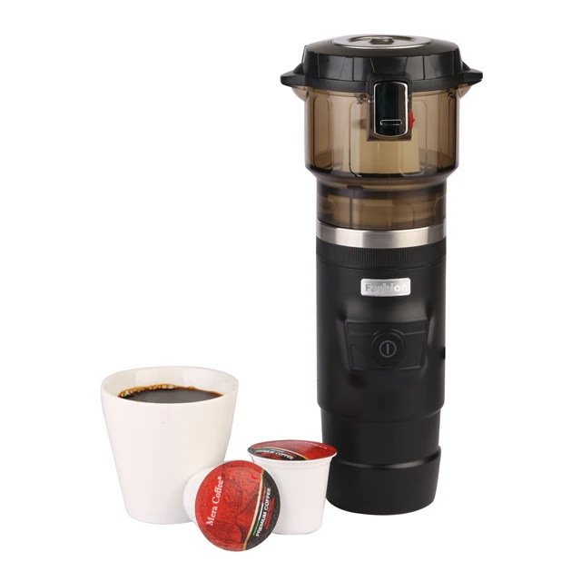 Portable Electric Heat Pump Addingd Pressure 12V/24V Car Or Truck Use 150ml K-cup Capsule Coffee Maker
Portable Electric Heat Pump Addingd Pressure 12V/24V Car Or Truck Use 150ml K-cup Capsule Coffee Maker