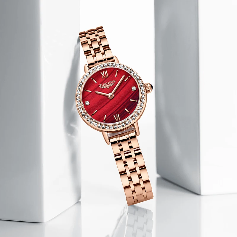 GUANQIN 2024 New Luxury Golden Women Watch Fashion Women Watch Waterproof Women's Watch Women's Stainless Steel Sports Reloaded
GUANQIN 2024 New Luxury Golden Women Watch Fashion Women Watch Waterproof Women's Watch Women's Stainless Steel Sports Reloaded