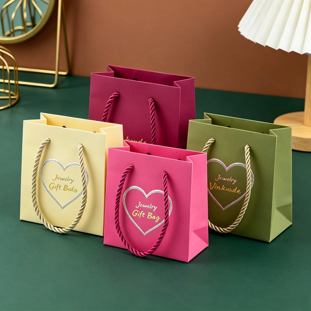 100 Pcs Custom Logo Paper Gifts Bag For Small Business Jewelry Personization Packages Wedding Favors Earrings Rings Gifts Bags
100 Pcs Custom Logo Paper Gifts Bag For Small Business Jewelry Personization Packages Wedding Favors Earrings Rings Gifts Bags