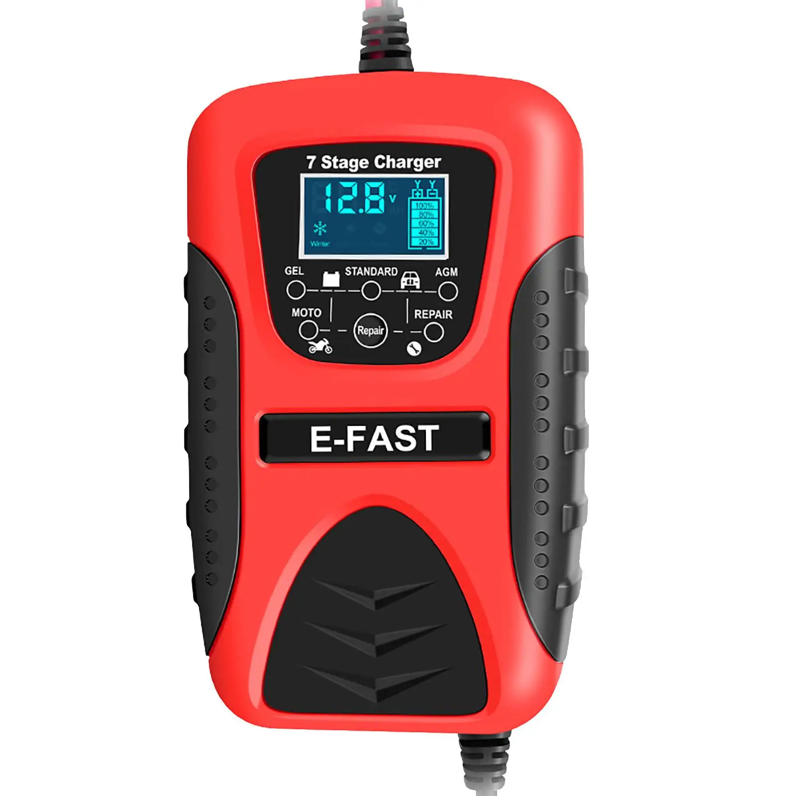 Automatic Battery Maintainer Multiple Protection 12V Smart Car Battery Charger for ATV SUV Lead Acid Battery Van Motorcycle
Automatic Battery Maintainer Multiple Protection 12V Smart Car Battery Charger for ATV SUV Lead Acid Battery Van Motorcycle