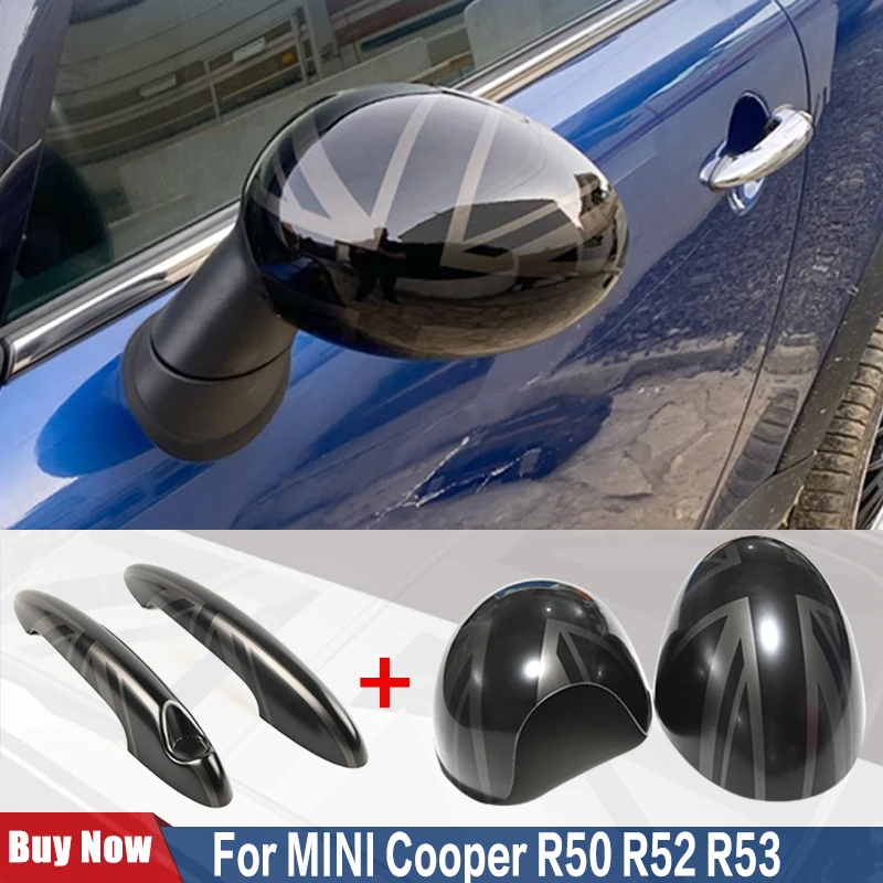 The Black Flag Auto Rear Vew Side Mirror Shell Door Handle Case Cover Sticker Car Accessories For MINI Cooper R50 R52 R53
The Black Flag Auto Rear Vew Side Mirror Shell Door Handle Case Cover Sticker Car Accessories For MINI Cooper R50 R52 R53