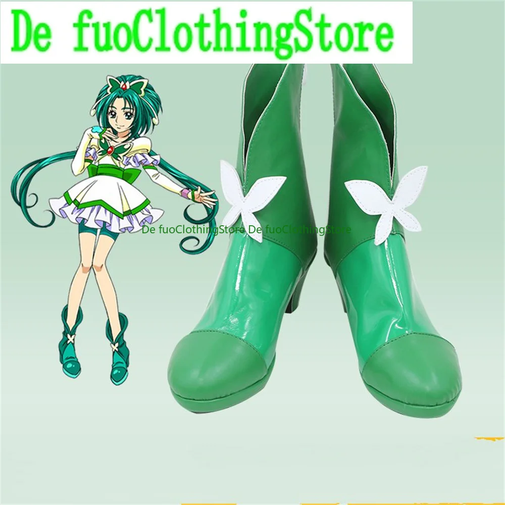 Pretty Cure 5, да, предпочтительный Akimoto Komachi Cure Mint, обувь для косплея, ботинки, игра в стиле аниме, Хэллоуин, Рождество, DefuoClothing, магазин обуви
Pretty Cure 5, да, предпочтительный Akimoto Komachi Cure Mint, обувь для косплея, ботинки, игра в стиле аниме, Хэллоуин, Рождество, DefuoClothing, магазин обуви