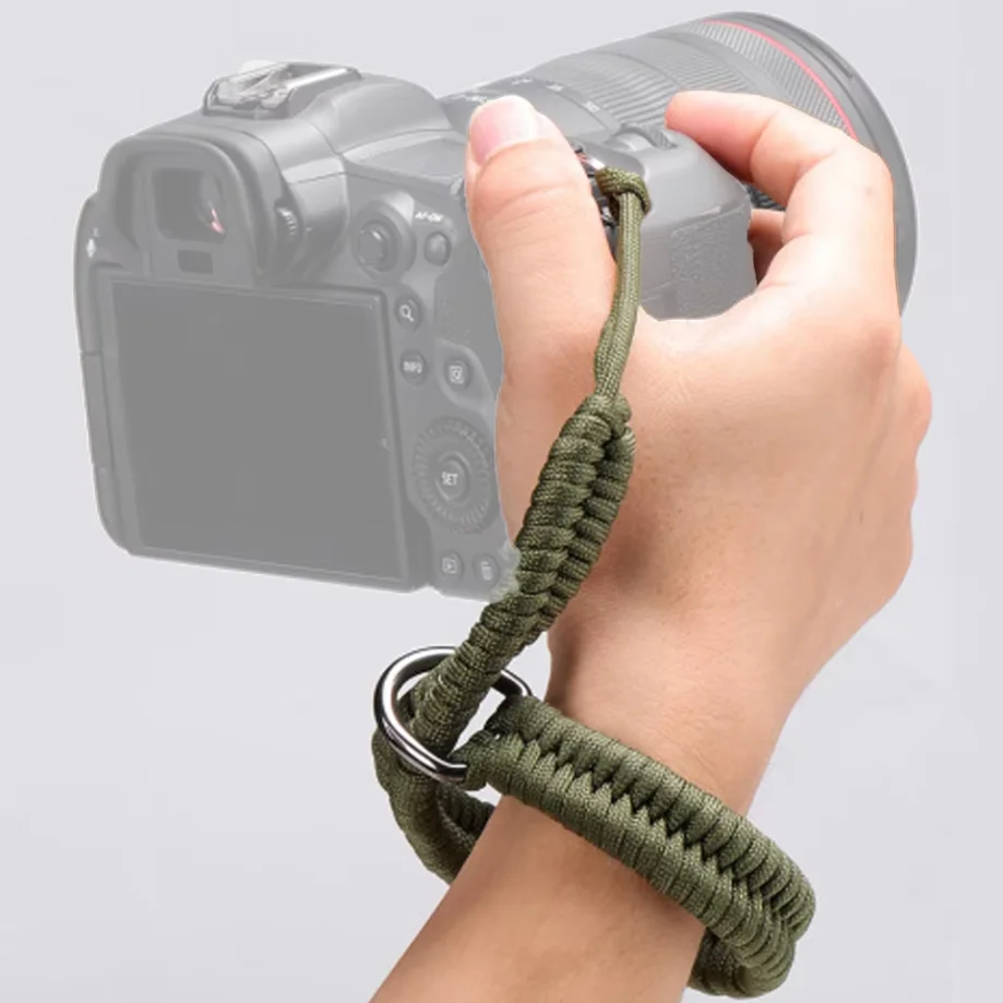 Adjustable Paracord Camera Hand Strap Wrist Strap Lanyard for Outdoor Photography Lightweight Design with Safety Lock
Adjustable Paracord Camera Hand Strap Wrist Strap Lanyard for Outdoor Photography Lightweight Design with Safety Lock