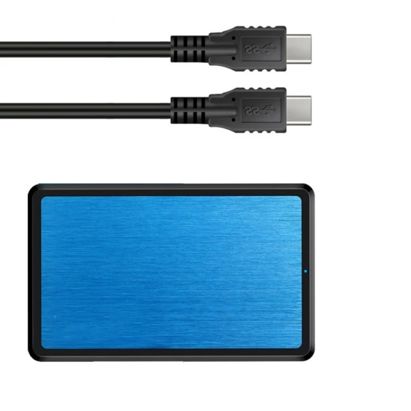 2.5inch HDD Case Box HDD Enclosure SSD SATA3.0 2.0 To USB Type C Adapter External Hard Box Case Replacement 601B
2.5inch HDD Case Box HDD Enclosure SSD SATA3.0 2.0 To USB Type C Adapter External Hard Box Case Replacement 601B