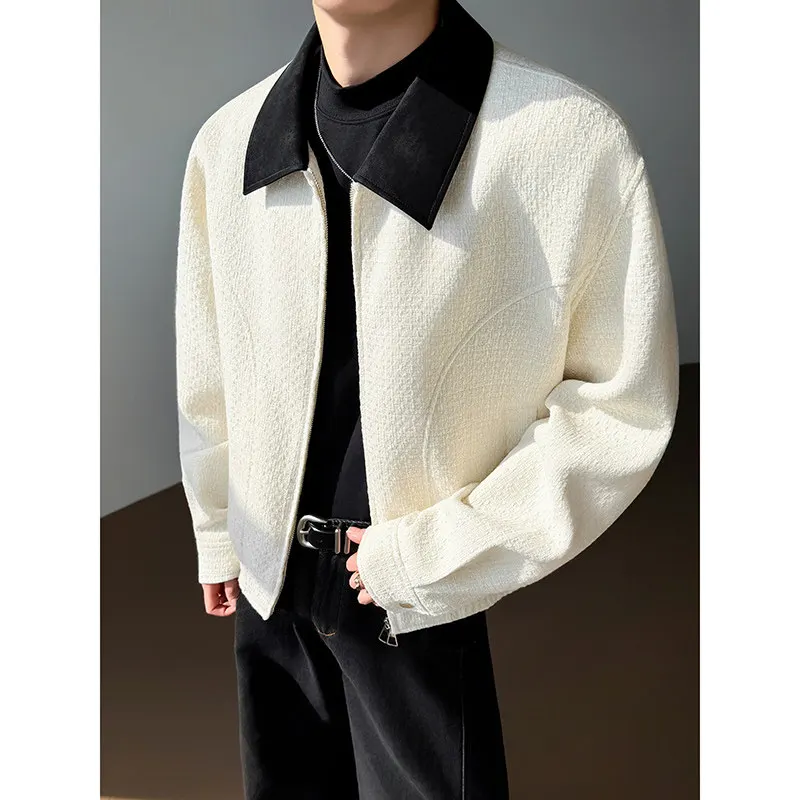 Модные лоскутные цветные мужские куртки, новые весенние отложной воротник, двойная молния, мужская повседневная куртка, пальто с длинными рукавами, мужские 3XL-M
Модные лоскутные цветные мужские куртки, новые весенние отложной воротник, двойная молния, мужская повседневная куртка, пальто с длинными рукавами, мужские 3XL-M