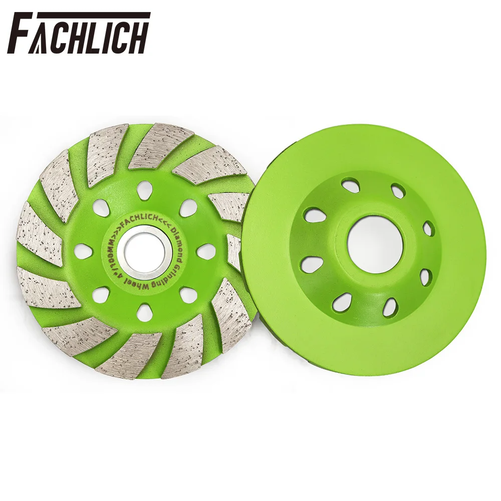 FACHLICH Dia100mm Diamond Grinding Wheel 2pcs Tile Concrete Marble Ceramic Polishing Masonry Plate Angle Grinder Cup Wheel
FACHLICH Dia100mm Diamond Grinding Wheel 2pcs Tile Concrete Marble Ceramic Polishing Masonry Plate Angle Grinder Cup Wheel