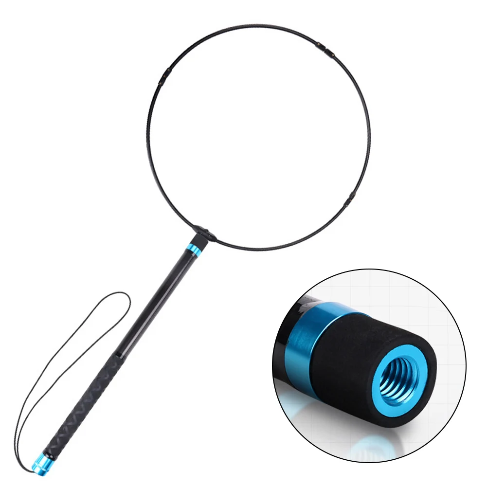 1 Pcs Foldable Ring Carbon Fiber Telescoping Fishing Landind Rod Fish Handle Pole Fishing Tools Accessories
1 Pcs Foldable Ring Carbon Fiber Telescoping Fishing Landind Rod Fish Handle Pole Fishing Tools Accessories