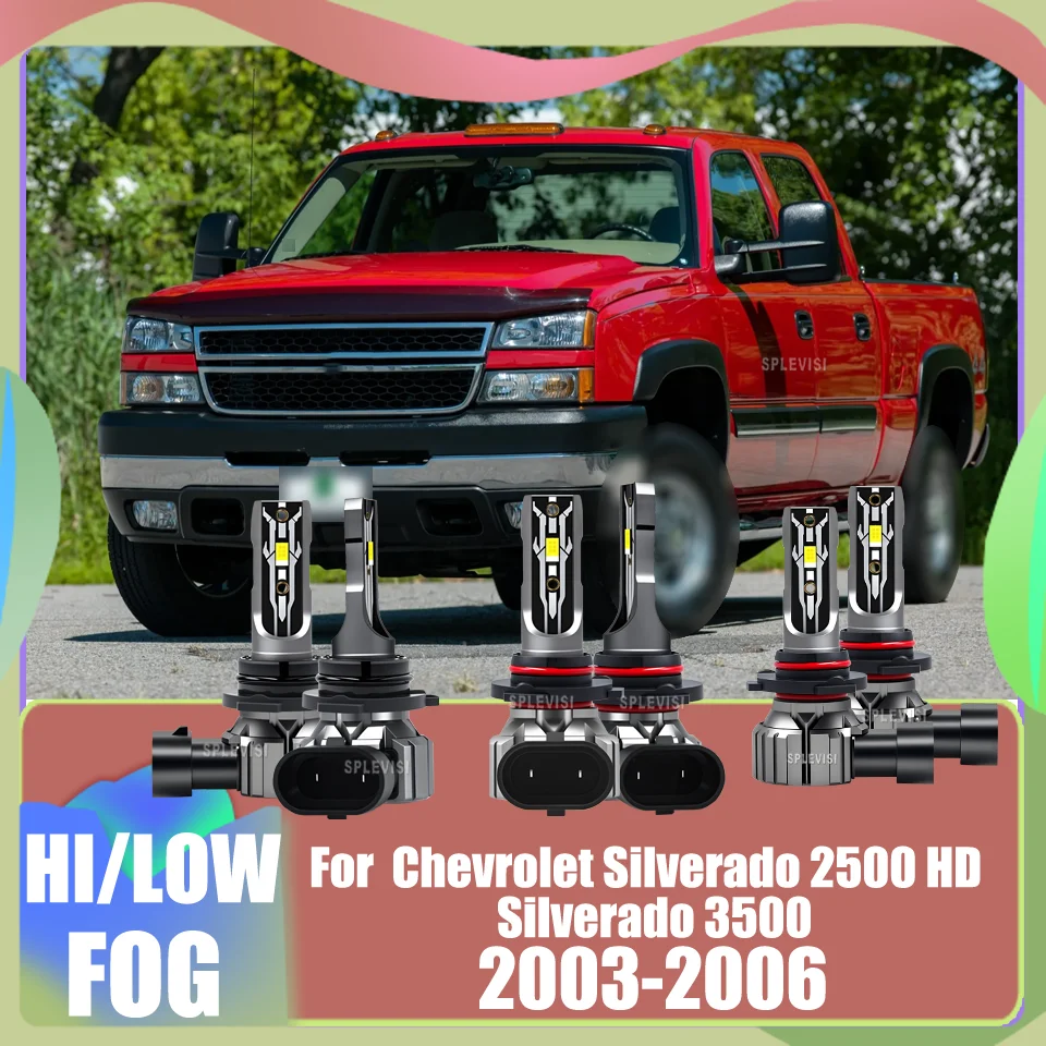 300% Brightness 9005 9006 9145 IP68 Car Lamp Headlight Fog For Chevrolet Silverado 2500 HD / Silverado 3500 2003 2004 2005 2006
300% Brightness 9005 9006 9145 IP68 Car Lamp Headlight Fog For Chevrolet Silverado 2500 HD / Silverado 3500 2003 2004 2005 2006