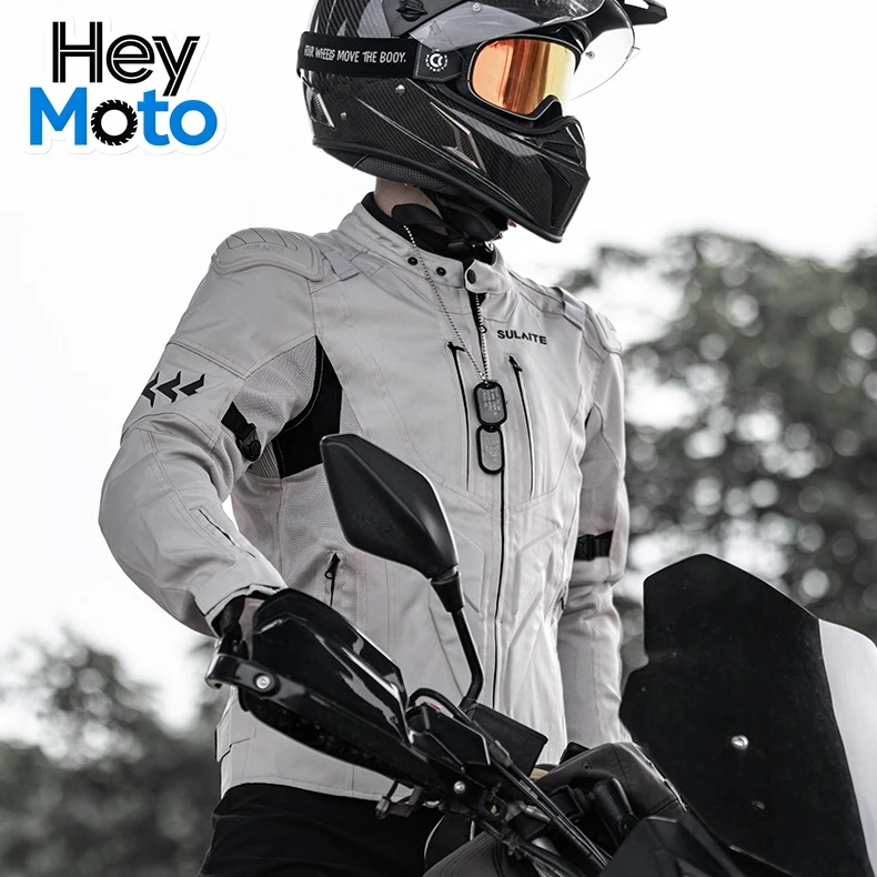 Мотоциклетный костюм для мужчин: куртка и брюки, защита для езды на открытом воздухе, летний дышащий комплект, экипировка для мотогонок
Мотоциклетный костюм для мужчин: куртка и брюки, защита для езды на открытом воздухе, летний дышащий комплект, экипировка для мотогонок