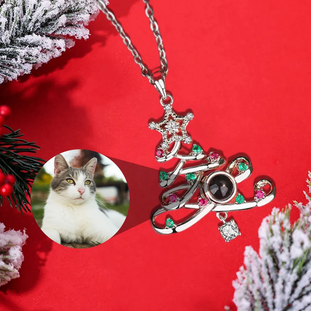 Personalized Christmas Gifts Custom Family Photos Christmas Tree Projection Items Custom Jewelry Gifts for Her or Him
Personalized Christmas Gifts Custom Family Photos Christmas Tree Projection Items Custom Jewelry Gifts for Her or Him