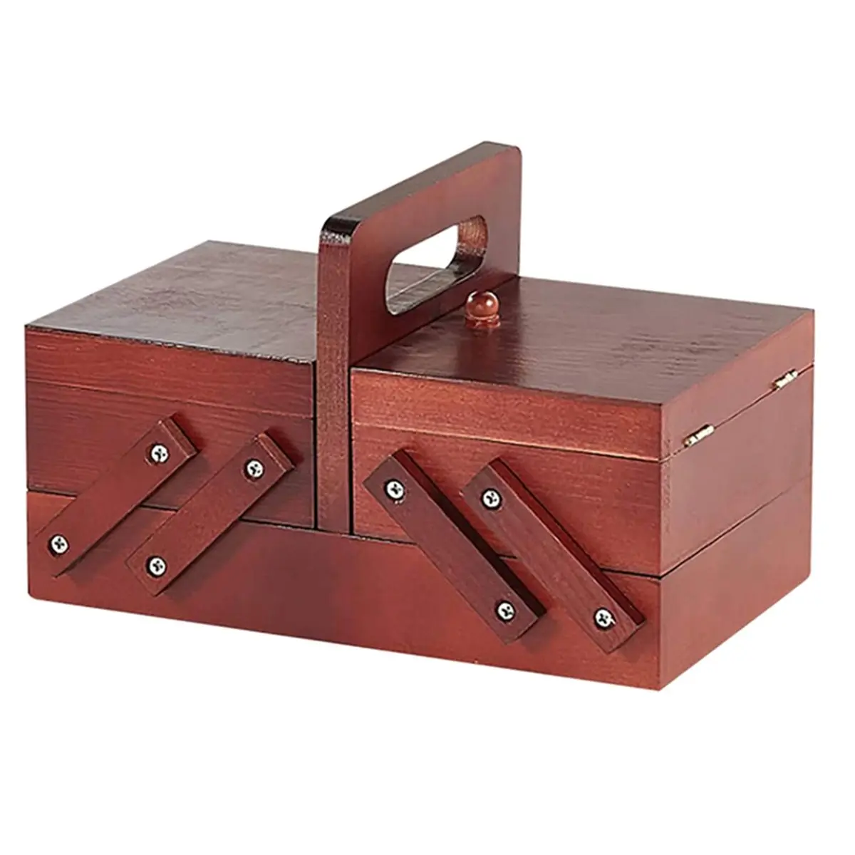 FTGT NEW Wooden Foldable Sewing Box Thread Scissors Sew Basket Jewelry Boxes for Storing Sewing Kits Jewelry Storage Box A
FTGT NEW Wooden Foldable Sewing Box Thread Scissors Sew Basket Jewelry Boxes for Storing Sewing Kits Jewelry Storage Box A
