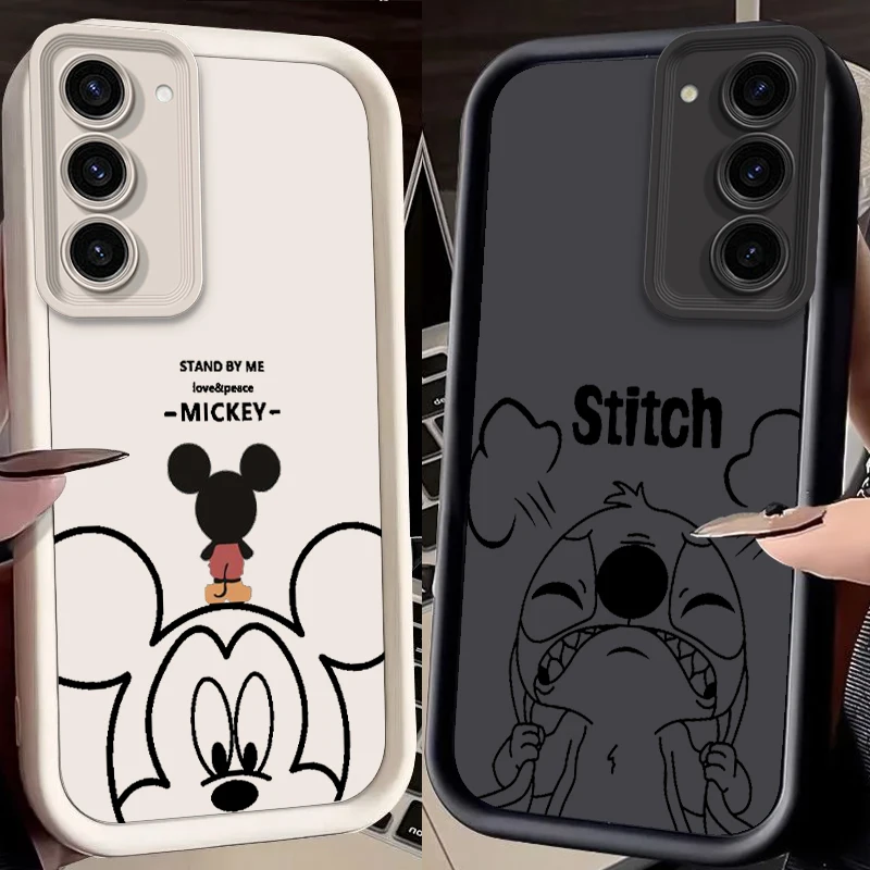 Disney Mickey Stitch Cartoon For Samsung Note 20 S24 S23 S22 S21 S20 Ultra Plus FE A25 A55 A22 A15 A35 5G Eye Ladder Soft
Disney Mickey Stitch Cartoon For Samsung Note 20 S24 S23 S22 S21 S20 Ultra Plus FE A25 A55 A22 A15 A35 5G Eye Ladder Soft