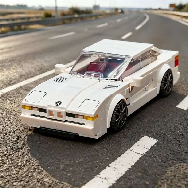 Classic White Vintage Sports Car Building Block Model Retro Sports Car Assembly Toy Desktop Ornament Collection Birthday Gift
Classic White Vintage Sports Car Building Block Model Retro Sports Car Assembly Toy Desktop Ornament Collection Birthday Gift