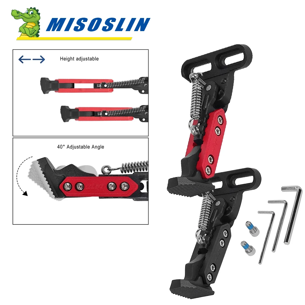 For Electric Scooters V2.0 Vertical Mounting Adjustable Foot Support Bracket Side Parking Bracket Support Parts Accessories
For Electric Scooters V2.0 Vertical Mounting Adjustable Foot Support Bracket Side Parking Bracket Support Parts Accessories