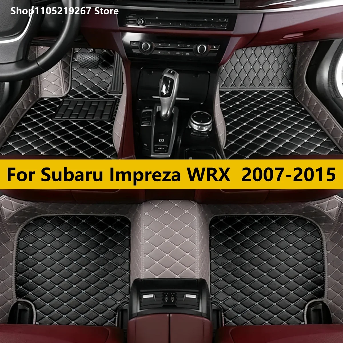 Custom Car Floor Mats For Subaru Impreza WRX 2007 2008 2009 2010 2011 2012 2013 2014 2015 Auto Carpets Foot Coche Accessorie
Custom Car Floor Mats For Subaru Impreza WRX 2007 2008 2009 2010 2011 2012 2013 2014 2015 Auto Carpets Foot Coche Accessorie