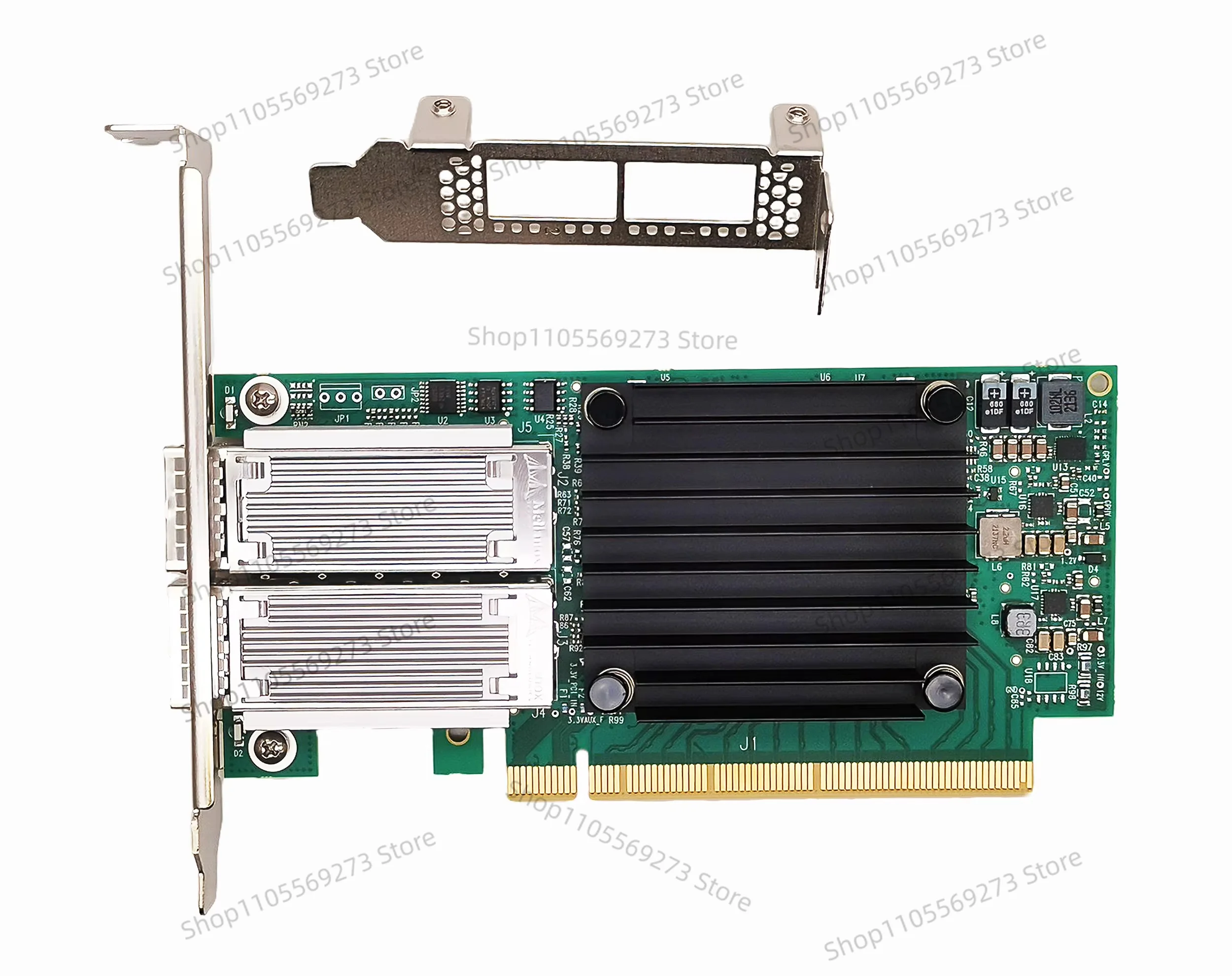 100G Dual Port QSFP28 PCIe NIC, Compatible with Mellanox ConnectX-4 EDR InfiniBand MCX456A-ECAT
100G Dual Port QSFP28 PCIe NIC, Compatible with Mellanox ConnectX-4 EDR InfiniBand MCX456A-ECAT