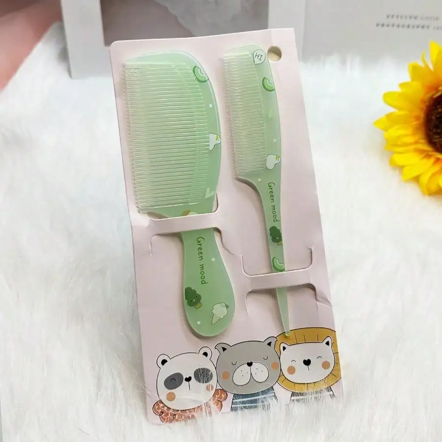 Small Cute Hair Comb, 2 Piece Hair Comb Set Girls Boys Fine Tooth Rat Tail Comb Portable Anti-Static Plastic Hairdressing Comb Hair Combs Wet And Dry (Green)
Small Cute Hair Comb, 2 Piece Hair Comb Set Girls Boys Fine Tooth Rat Tail Comb Portable Anti-Static Plastic Hairdressing Comb Hair Combs Wet And Dry (Green)