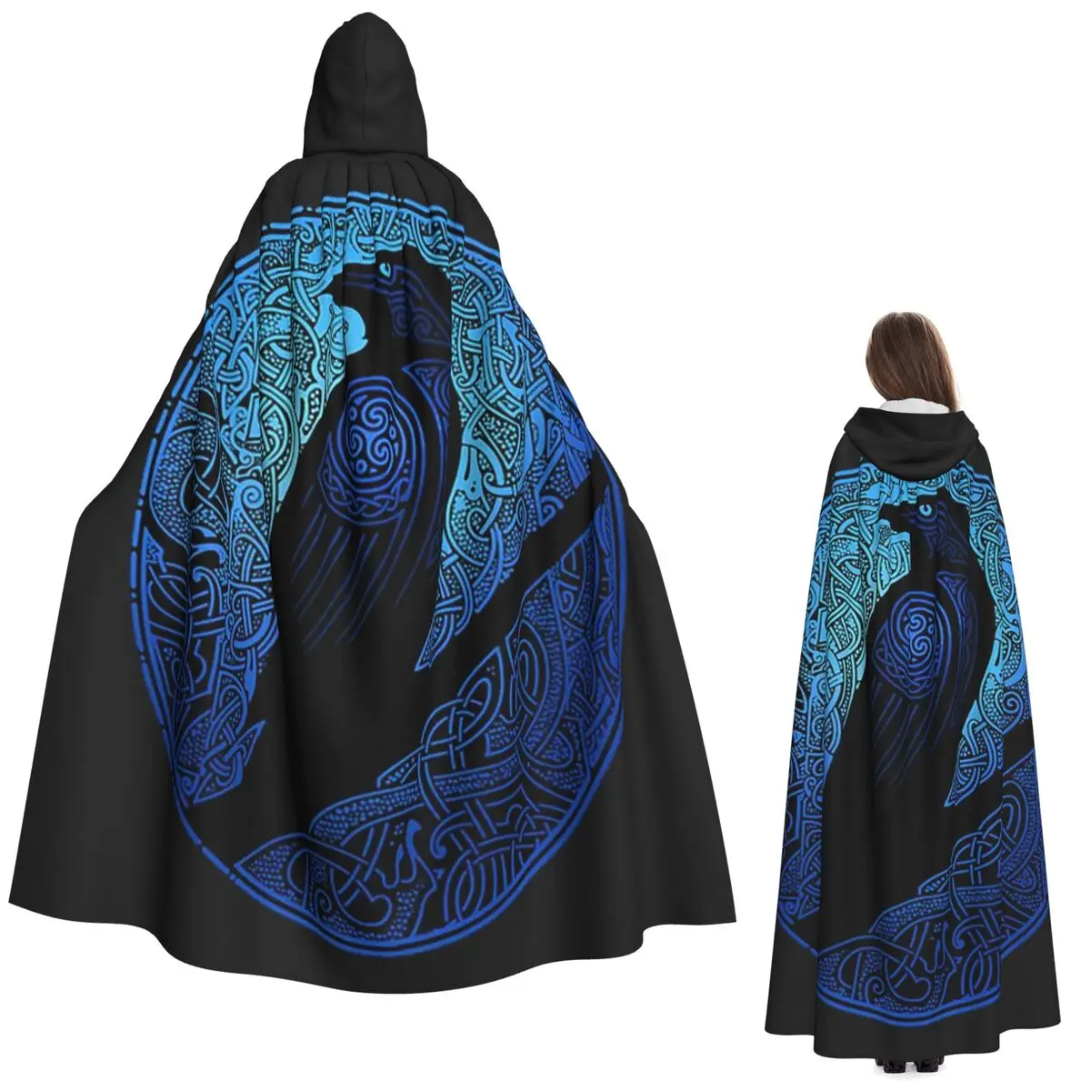 Длинный плащ с капюшоном, средневековый костюм ведьмы, накидка для косплея, Хэллоуин, вампир, для взрослых, унисекс
Длинный плащ с капюшоном, средневековый костюм ведьмы, накидка для косплея, Хэллоуин, вампир, для взрослых, унисекс