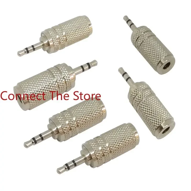 4PCS Metal 2.5 Stereo To 3.5 Mother mm Audio Conversion Head Headphones
4PCS Metal 2.5 Stereo To 3.5 Mother mm Audio Conversion Head Headphones