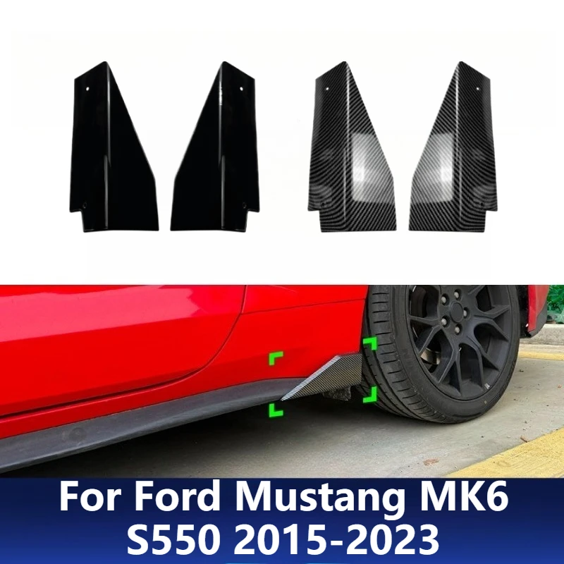 For Ford Mustang MK6 S550 2015-2023 Side Skirts Splitters Sport Style Side Skirt Extensions Lip Body Kit Exterior Upgrade Parts
For Ford Mustang MK6 S550 2015-2023 Side Skirts Splitters Sport Style Side Skirt Extensions Lip Body Kit Exterior Upgrade Parts
