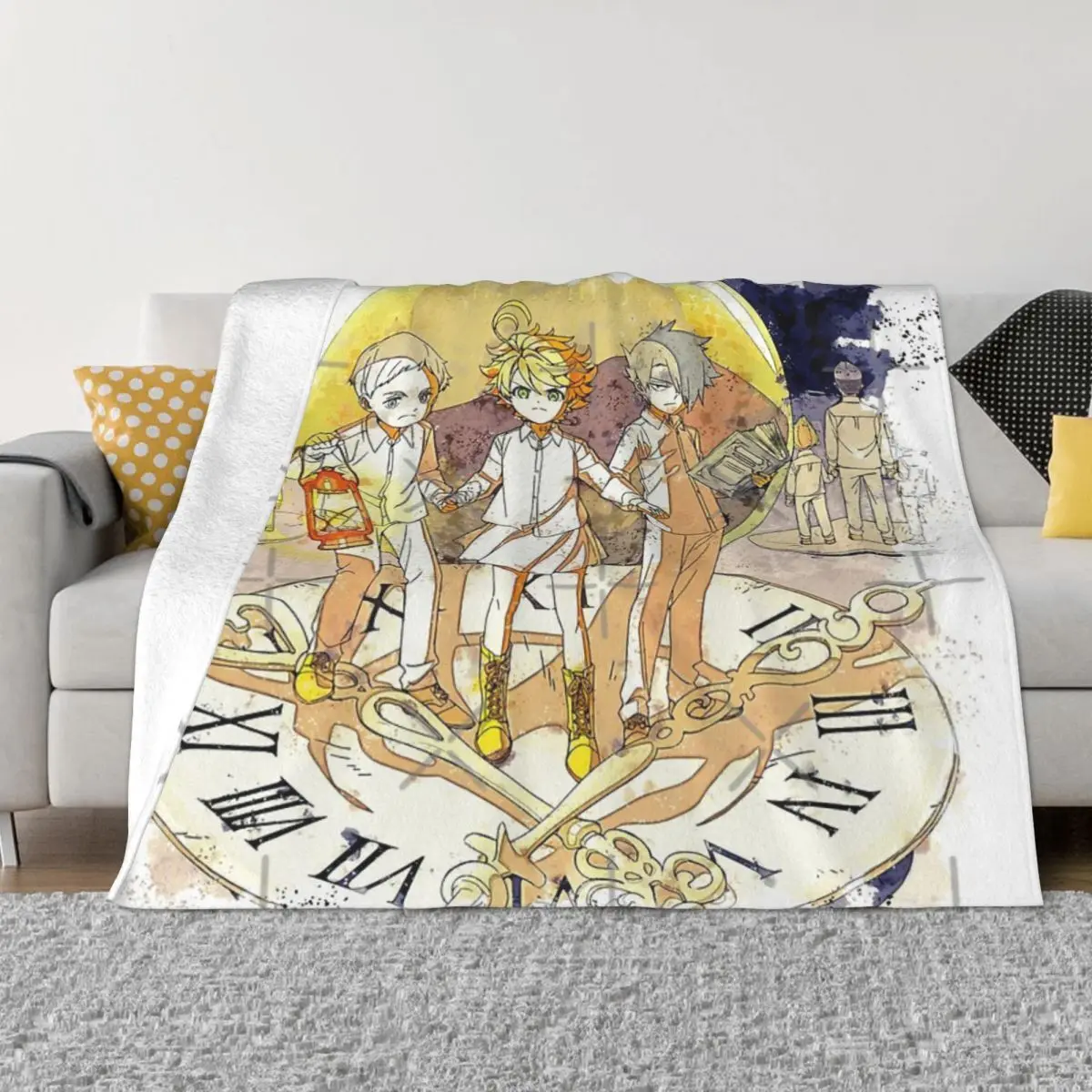 Плюшевое одеяло до колена Promised Neverland, акварельное одеяло для кровати, одеяла и пледы
Плюшевое одеяло до колена Promised Neverland, акварельное одеяло для кровати, одеяла и пледы