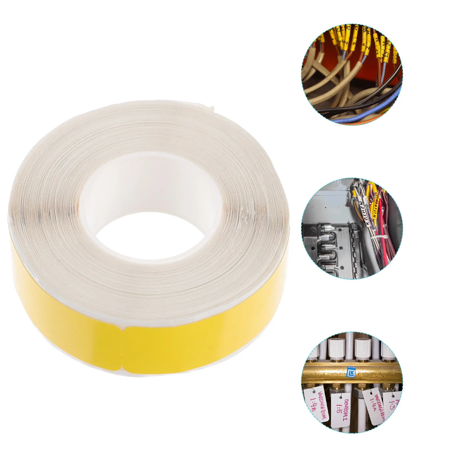 67Pcs Premium Self-Adhesive Cable Labels Tear Resistant Oil Proof Uv Resistant for Network Wiring Home Office School Cable
67Pcs Premium Self-Adhesive Cable Labels Tear Resistant Oil Proof Uv Resistant for Network Wiring Home Office School Cable