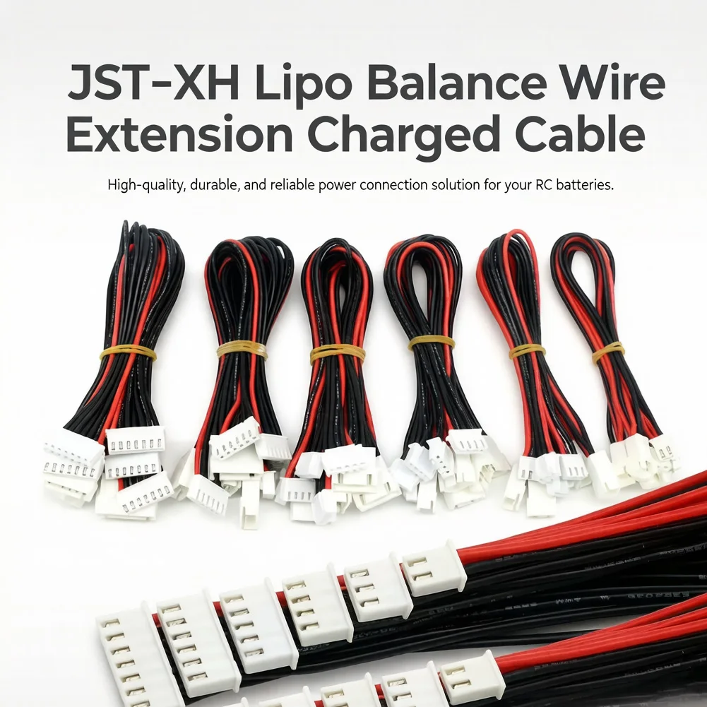 5pcs/lot JST-XH 1S 2S 3S 4S 5S 6S 20cm 22AWG Lipo Balance Wire Extension Charged Cable Lead Cord for RC Lipo Battery charger
5pcs/lot JST-XH 1S 2S 3S 4S 5S 6S 20cm 22AWG Lipo Balance Wire Extension Charged Cable Lead Cord for RC Lipo Battery charger