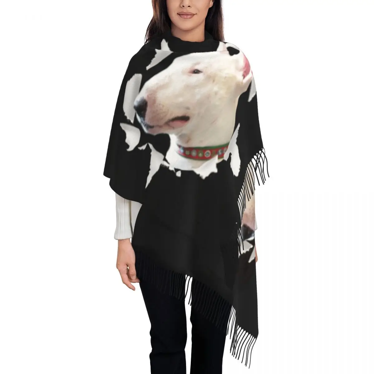 Custom Printed Funny Bull Terrier Dog Scarf Men Women Winter Warm Scarves Animal Shawls Wraps
Custom Printed Funny Bull Terrier Dog Scarf Men Women Winter Warm Scarves Animal Shawls Wraps