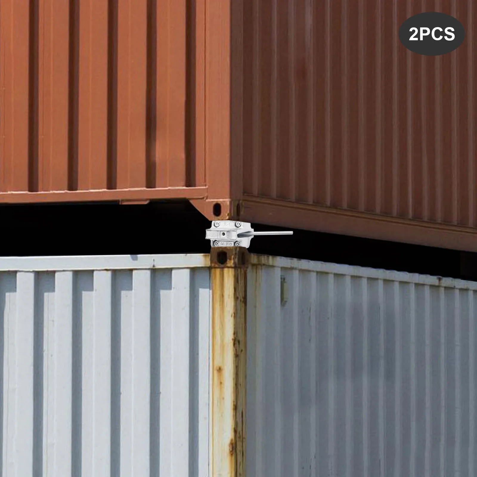 Steel Shipping Container Lock 2 Pack, Hand Tighten Mechanism, Silver Container Lock TL-1, Easy No-Tool Operation for Intermodal Containers
Steel Shipping Container Lock 2 Pack, Hand Tighten Mechanism, Silver Container Lock TL-1, Easy No-Tool Operation for Intermodal Containers