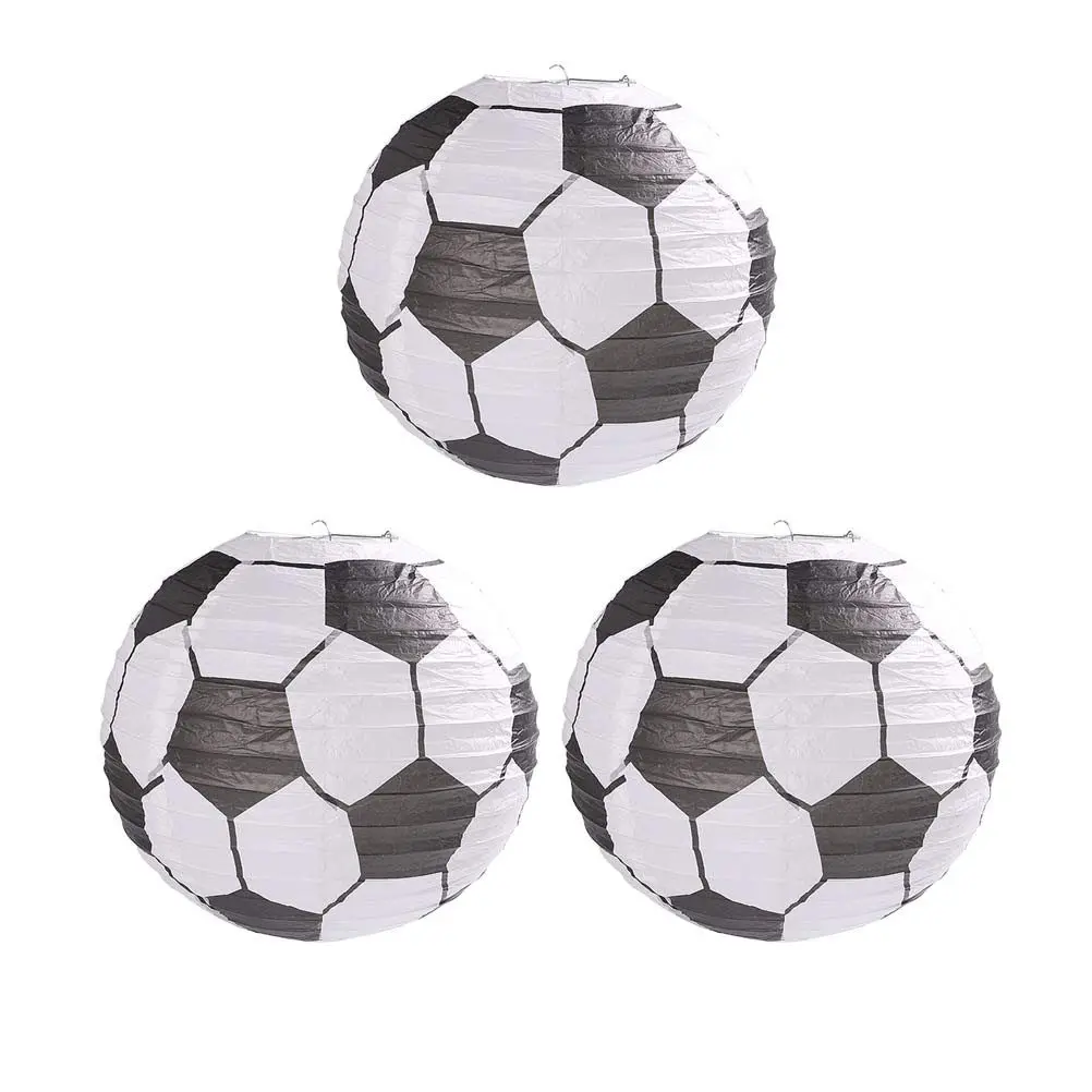 6Pcs Safe Non Toxic DIY Paper Lanterns for Children Football Theme Portable Hanging Decorations for Kid's Room Classroom Party
6Pcs Safe Non Toxic DIY Paper Lanterns for Children Football Theme Portable Hanging Decorations for Kid's Room Classroom Party