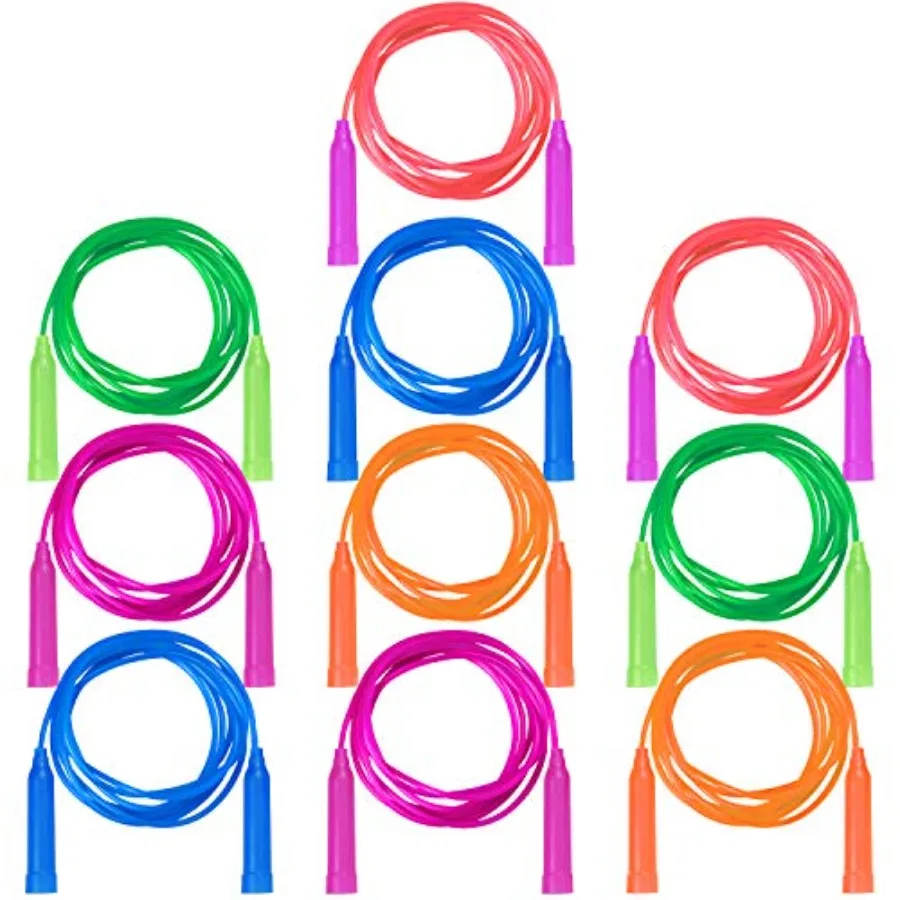Pack Jump Rope Set Colorful Outdoor Jump Ropes 7.3 Feet Jumping Ropes Great Birthday Party Sports Activities Favors Gift
Pack Jump Rope Set Colorful Outdoor Jump Ropes 7.3 Feet Jumping Ropes Great Birthday Party Sports Activities Favors Gift