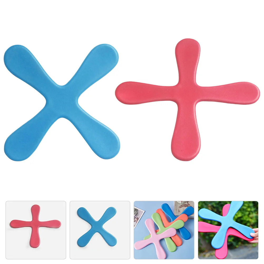 2pcs Creative Foams Toys Throw and Catch Flying Disc Playthings Boomerangs Flying Disc Toy Outdoor Plaything
2pcs Creative Foams Toys Throw and Catch Flying Disc Playthings Boomerangs Flying Disc Toy Outdoor Plaything