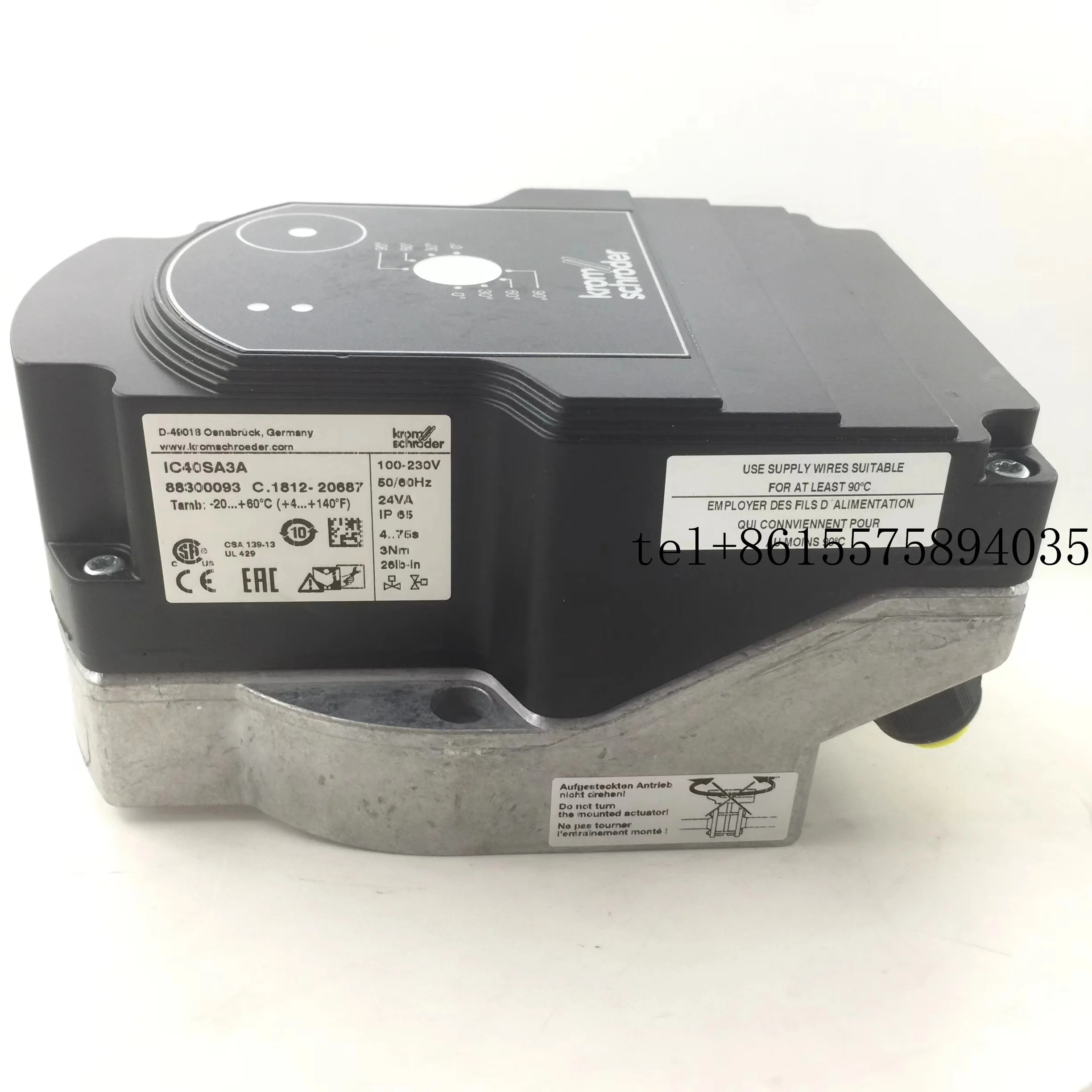 2026 Kromschroder New IC 40SA3A Servo Motor Driver Damper Actuator Industrial Burner Butterfly Valve for Manufacturing Plant Oil
2026 Kromschroder New IC 40SA3A Servo Motor Driver Damper Actuator Industrial Burner Butterfly Valve for Manufacturing Plant Oil