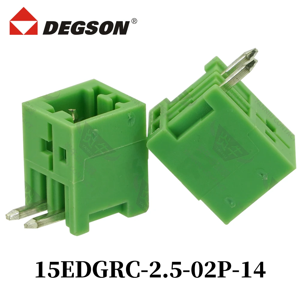 10Pcs DEGSON 15EDGRC-15EDGVC-2.5-04P-14-00ZH Plug-in Type PCB Terminal Block Connector KF2EDGR/V 2P~12P MCV0.5/3/6-G-2.5 Phoenix
10Pcs DEGSON 15EDGRC-15EDGVC-2.5-04P-14-00ZH Plug-in Type PCB Terminal Block Connector KF2EDGR/V 2P~12P MCV0.5/3/6-G-2.5 Phoenix