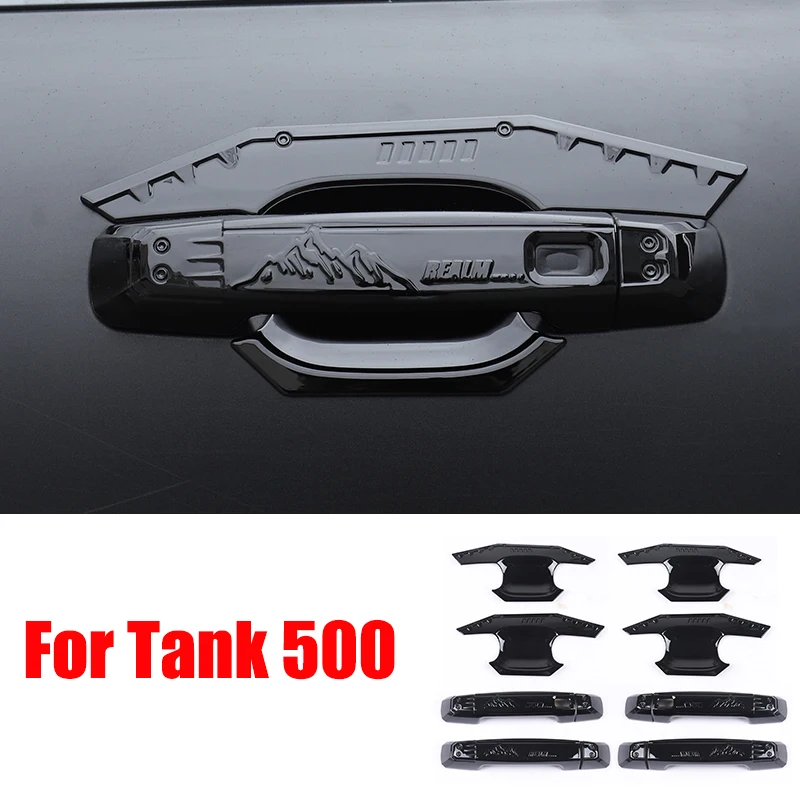 For Great Wall Tank 500 Door Handle Bowl Decorative Sticker Modification Door Handle Scratch Resistant External Accessories
For Great Wall Tank 500 Door Handle Bowl Decorative Sticker Modification Door Handle Scratch Resistant External Accessories