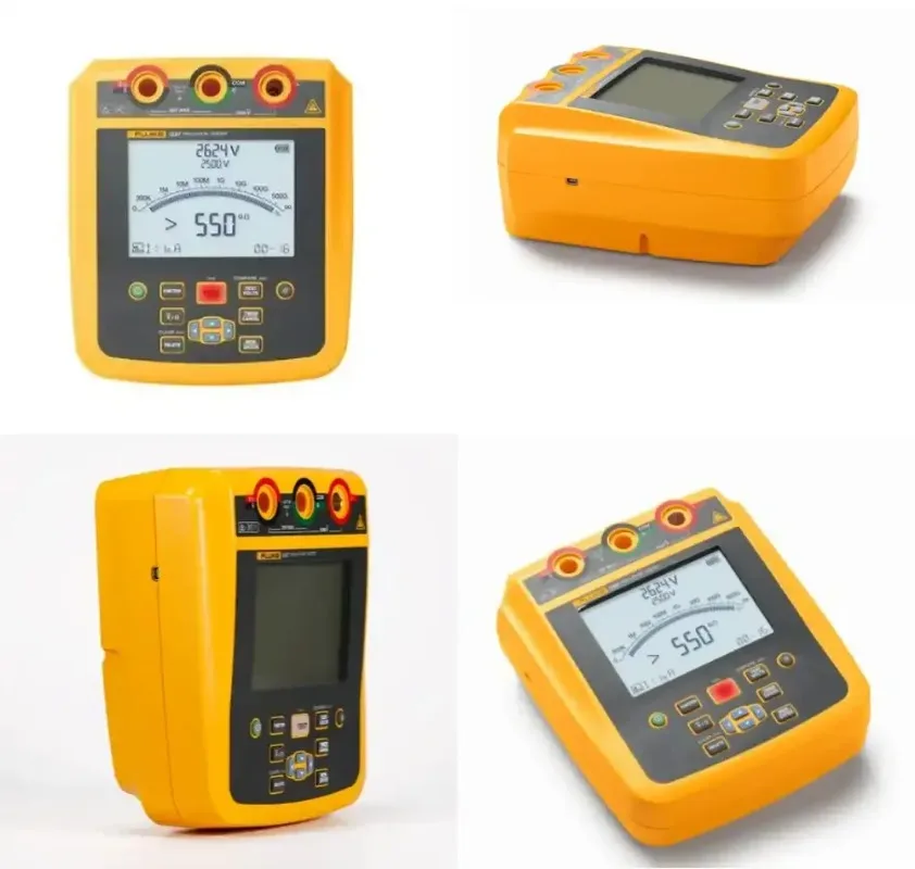 Electrical Safety Testing Tester: 1537 High Resistance Meter with 500V/1000V/2500V Insulation Resistance
Electrical Safety Testing Tester: 1537 High Resistance Meter with 500V/1000V/2500V Insulation Resistance