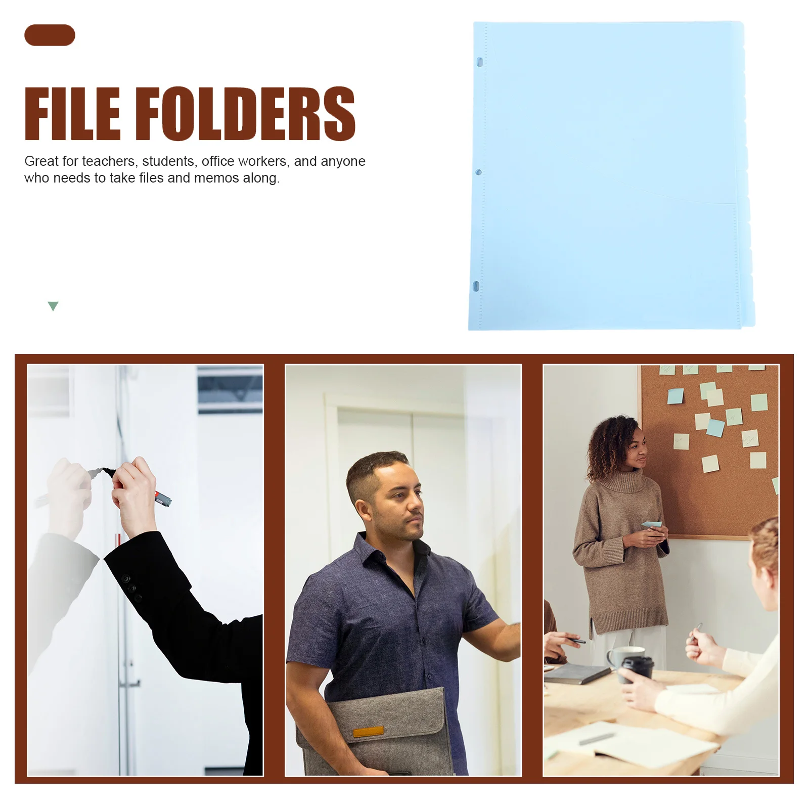 12 Pcs File Holder Binder Pocket Dividers Organizers Documents Folders Bulk Budget Book Supply Sleeves
12 Pcs File Holder Binder Pocket Dividers Organizers Documents Folders Bulk Budget Book Supply Sleeves
